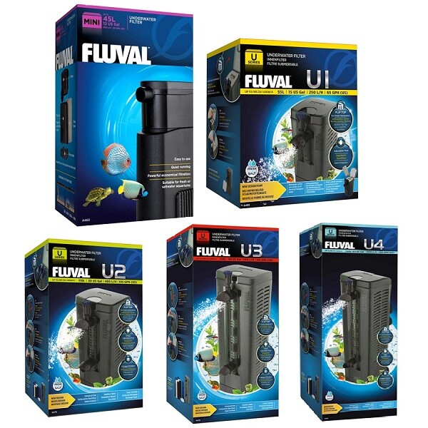 FLUVAL MINI, U1, U2, U3, U4 UNDERWATER INTERNAL AQUARIUM FISH TANK