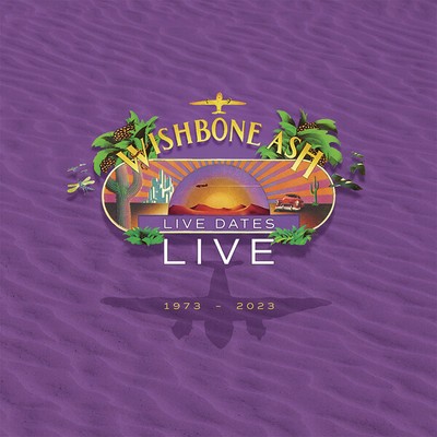 WISHBONE ASH - LIVE DATES LIVE 2LP PURPLE - New Vinyl Record DLP - N72z