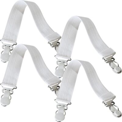 Wenko Betttuchspanner 4er Pack 29 x 2,5 x 2,5 cm 