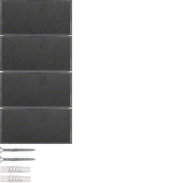 Berker Bus Tastsensor 4-fach 75164385 anthrazit Bussystem-Taster KNX EIB