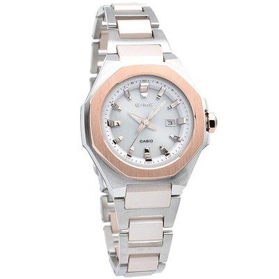 Pre-owned Casio Baby-g Msg-w350csg-7ajf Analog Solar Powered Women Watch From Japan