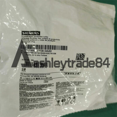 1PCS NEW Siemens 3SU1900-0DY30-0AA0 Yellow Push Button Protective Cover