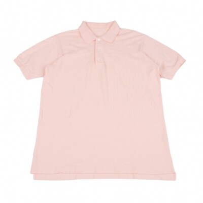 Papas One Point Logo Embroidery Seed Stitch Polo Shirt Size