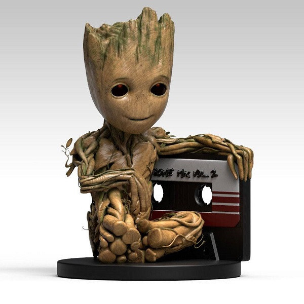 Guardians Of The Galaxy 2 Baby Groot Bust Bank Spardose Figur Action Neu
