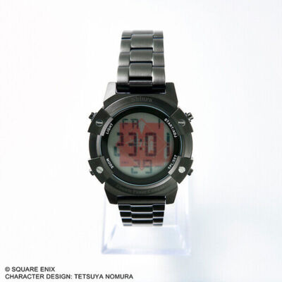 Pre-owned Square Enix Psl  Final Fantasy Vii Remake Digital Watch Shinra Company Limited