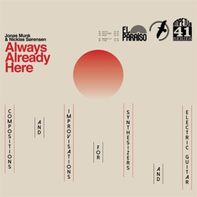 JONAS & SORENSEN,NICKLAS MUNK - ALWAYS ALREADY HERE   CD NEW