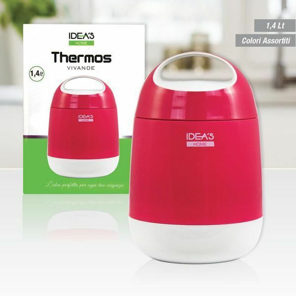 Portavivande 1,4Lt Thermos Contenitore Termico Termoisolante Cibi Alimenti bal