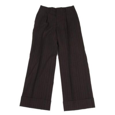 JUNYAWATANABEパンツ JUNYA WATANABE COMME des GARCONS Wool Stripe Wide Pants Size