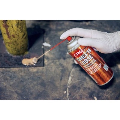 Crc 03020 Penetrating Solvent, Knock'er Loose, 32 To 300 Degrees F, 13 Oz