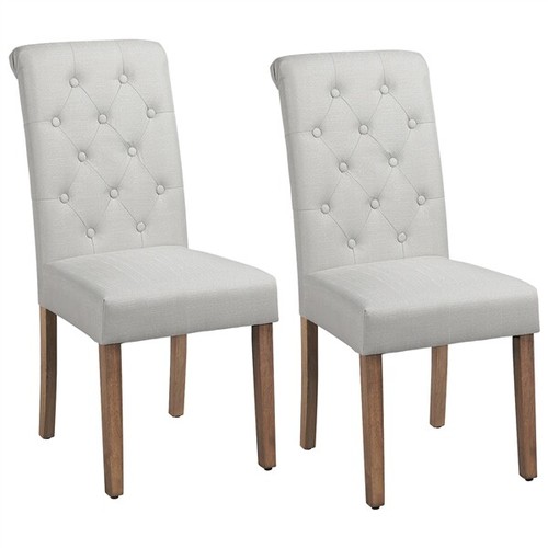 S With Solid Wood Leg, 2pcs, Beige