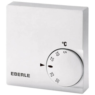 Termostato Eberle 111110151100 RTR-E 6121 Montaje En Superficie Modo 24h
