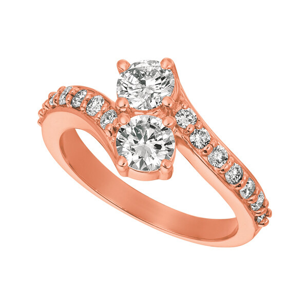 Pre-owned Morris 0.35 Carat Natural Diamond Ring G-h Si Set In 14k White Gold