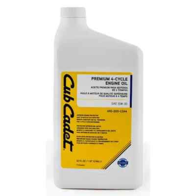 Cub Cadet 32 oz. SAE 10W-30 Premium 4-Cycle Engine Oil