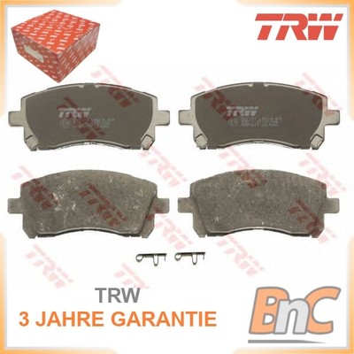 VORNE SCHEIBENBREMSE BREMSBELAGSATZ FÜR SUBARU TRW OEM 26296AC040 GDB3217 HD