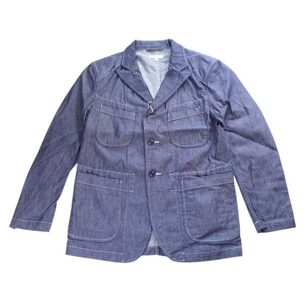 ジャケット・アウター Engineered Garments Bedford Jacket Denim Engineered Garments Bedford Jacket Indigo 8oz Cone Denim