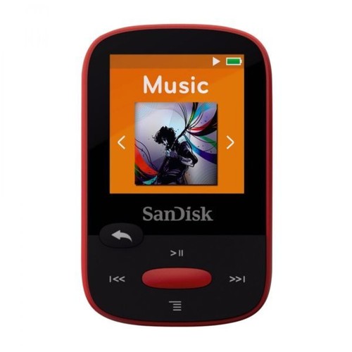 Sandisk - Sansa Clip Plus - SDX18 008G E46K - Lecteur P3 - Radio F - 8 Go - Noir
