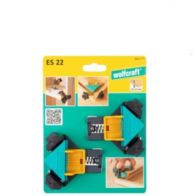 Wolfcraft 3051000 Corner Clamps ES 22 2 Pieces