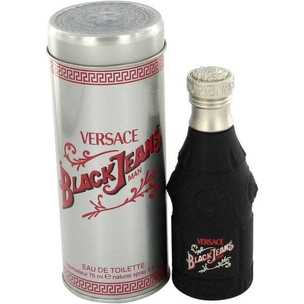 VERSACE Black Jeans Man 75ml スプレー式 VERSACE Black Jeans Eau de Toilette Cologne SeXy Mens Scent