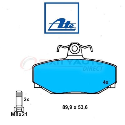 ATE Rear Disc Brake Pad Set for 1992-1997 Volvo 960 - Braking Stopping Wheel rr