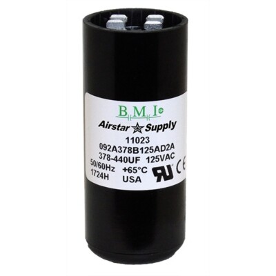 USA 378-440 uf/MFD 110-125 VAC volts Round Start Capacitor 50/60 Hz - Lot-1