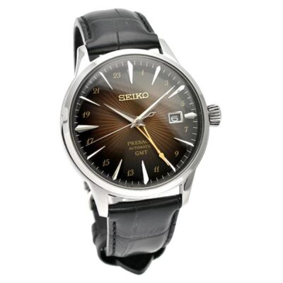 SEIKO SEIKO PRESAGE SARY243 BROWN COCKTAIL TIME AUTOMATIC MEN'S WATCH IN BOX