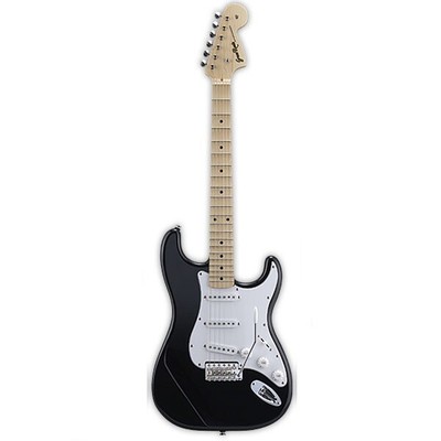 GrassRoots G-ST-SC/M BK Scallop Fingerboard Strat Type Electric Guitar #AT00031