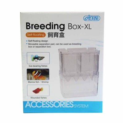 Ista XL Breeding Box, Self Float Design, Secludes Baby, Sick Fish, Fry & Shrimp