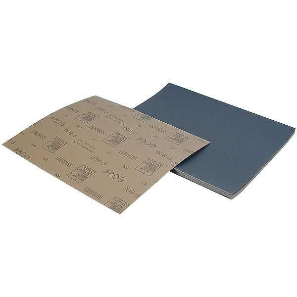 Indasa 2500 Grit, Wet Sheet Sandpaper, 5-1/2