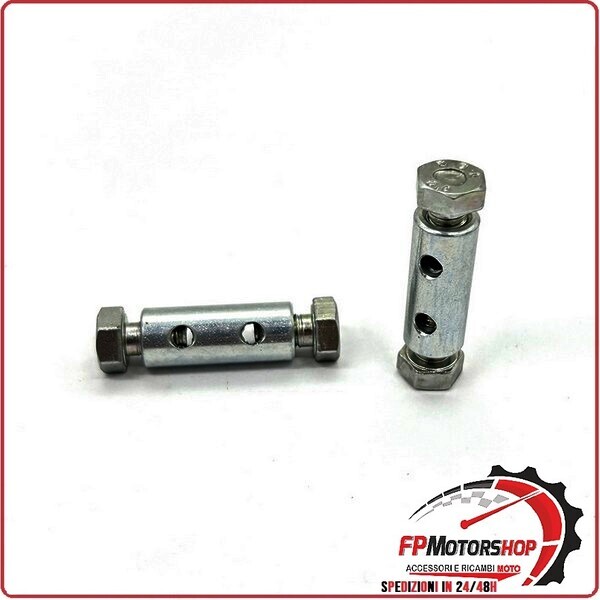 MORSETTO SERRAFILO DUE FORI DOPPIA VITE IN TESTA 8X28 2PZ MARELLI