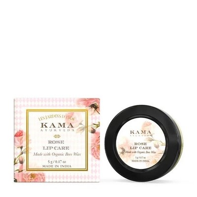 Kama Ayurveda Rose Lip Balm, 5g