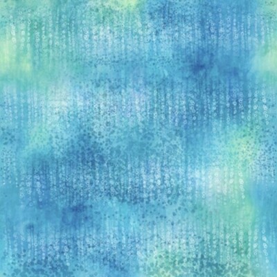 Hoffman Jewel Basin by McKenna Ryan MRD27 41 Aqua Cotton BTY
