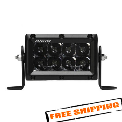 Rigid Industries E-Series Midnight Optic 4'' Spot LED Light Bar - 104213BLK