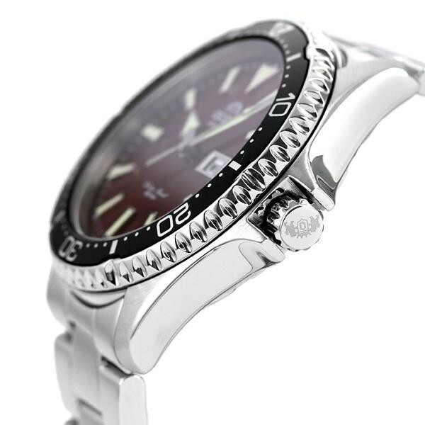 Pre-owned Orient Sports Diver Style Rn-aa0003r Red Dial Automatic Men's Watch Mechanical