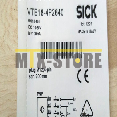 1PCS Brand New Sick VTE18-4P2640 VTE184P2640 Sensor&Proximity Switch