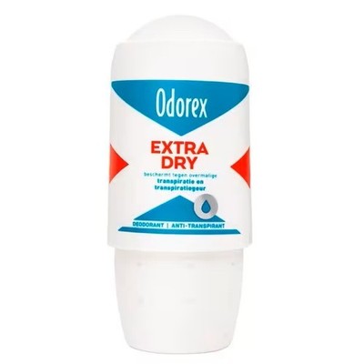 139,83€/L- 6er Pack Odorex Deodorant Roll-On, Antitranspirant – Extra Dry – 50ml