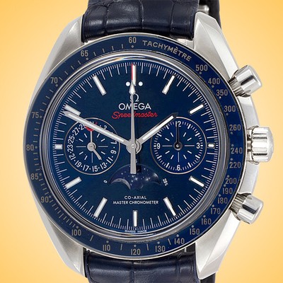 Omega Speedmaster Moon Phase Co-Axial Chronometer Automatic Chronograph Watch