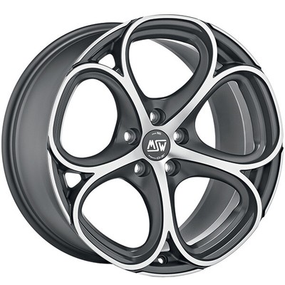 ALLOY WHEEL MSW MSW 82 FOR RENAULT ESPACE 8X18 5X114.3 MATT GUN METAL FULL VN5