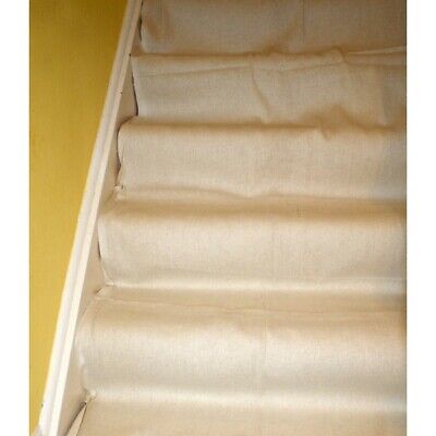 4 Pack  Cotton Twill 24ft X 3ft Dust Sheet Stair/Hallway Runner