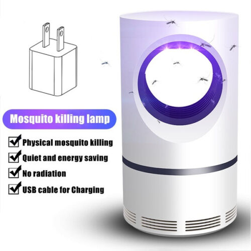 Electric Mosquito Insect Killer Lamp Zapper LED Light Fly Bug Trap Pest Control