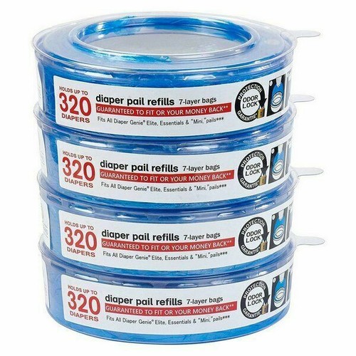 ANGELCARE Refill cassettes for Nappy Bins  cheaper than the original 4 or 8 pack