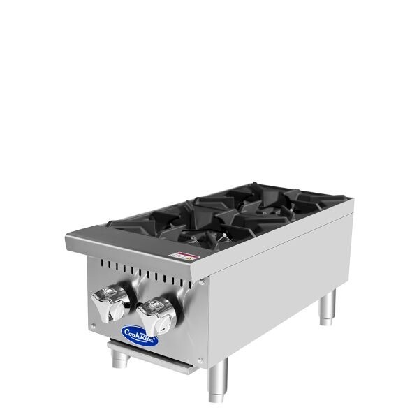 Atosa ACHP-2-NG 2 BURNER HOT PLATE NAT GAS 32,000 BTU BURNERS