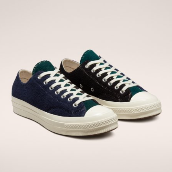 

Кроссовки Converse Chuck 70 Upcycled Fleece - 172268C Expeditedship, Black / blue / green, Converse Chuck 70 Upcycled Fleece