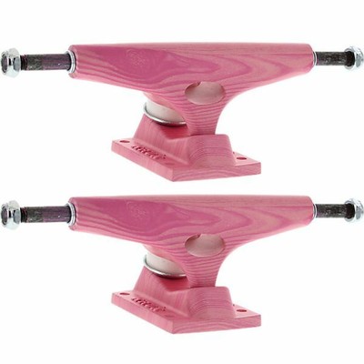 Independent 144 Skateboard Trucks Combo Abec 7 Bearing 52mm Pink Wheels