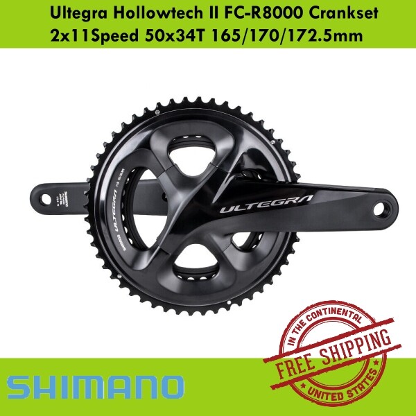 Shimano Ultegra Hollowtech II FC-R8000 Crankset 2x11Speed 50