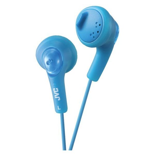 Наушники-вкладыши JVC HAF160A с резинкой, HA-F160 (синие)