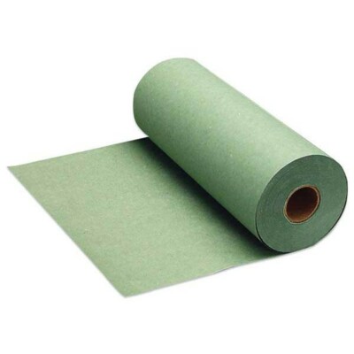 12'' Wide Green Economy-Grade Paint Masking Paper, Made in USA #7200-91