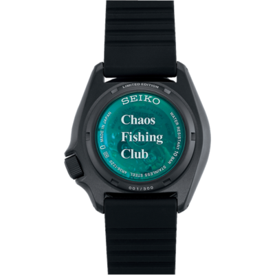 Pre-owned Seiko 5 Sports Sbsa171 Chaos Fishing Club Collaboration Limited Watch Skx Sense