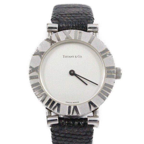 Tiffany＆Co. L0640 SILVER925 アトラスクォーツ 稼働 良品 TIFFANY&Co アトラス レディース腕時計 シルバー925