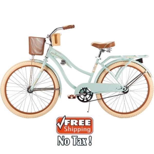Bike Bicycle Ladies Women’s Girls 26 Inch Huffy Cruiser Spring Saddle Fenders