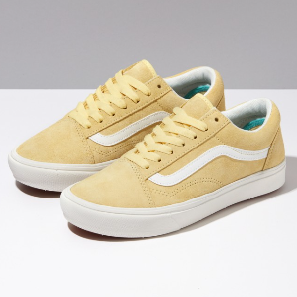 Кроссовки Vans Suede ComfyCush Old Skool желтые - VN0A5DYCB22 Expeditedship